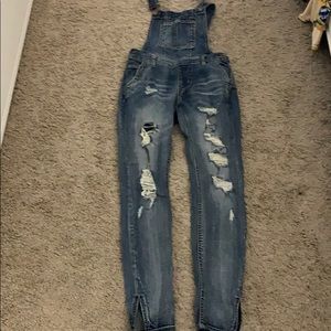 Jeans overall size 4